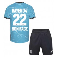 Bayer Leverkusen Victor Boniface #22 Replica Third Minikit 2023-24 Short Sleeve (+ pants)